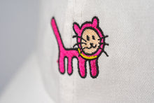 Load image into Gallery viewer, HOYLORD PINK CAT HAT - WHITE
